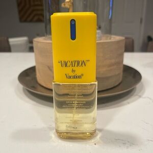 Vacation Yellow Perfume Bottle
